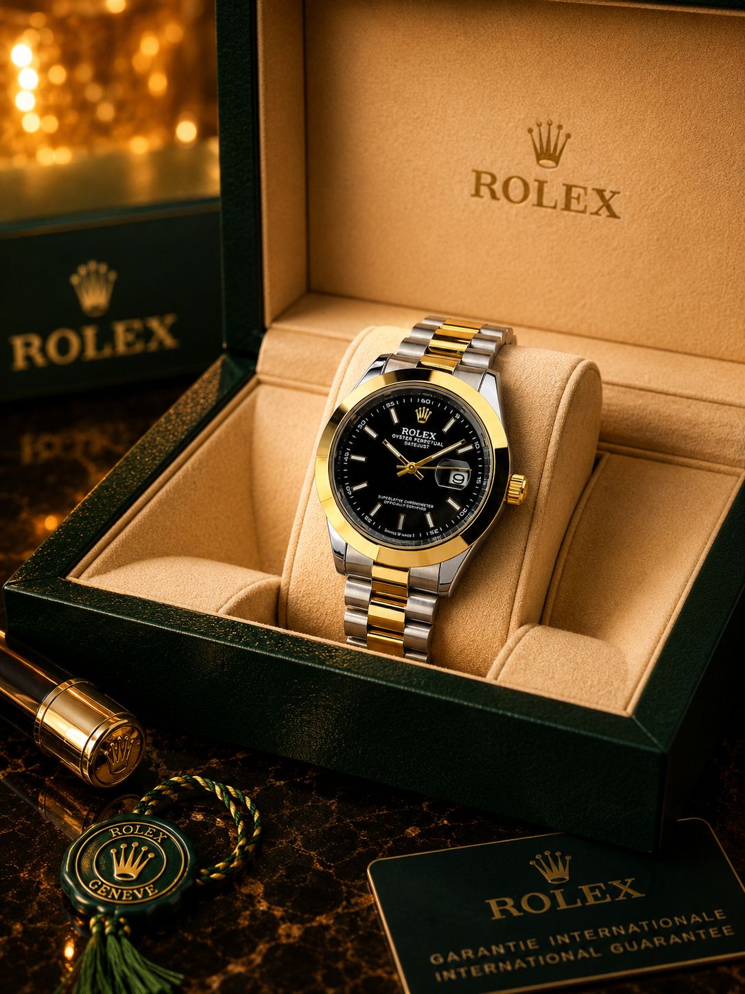 Premium Men's Luxury Quartz Watch | Stainless Steel with Date
