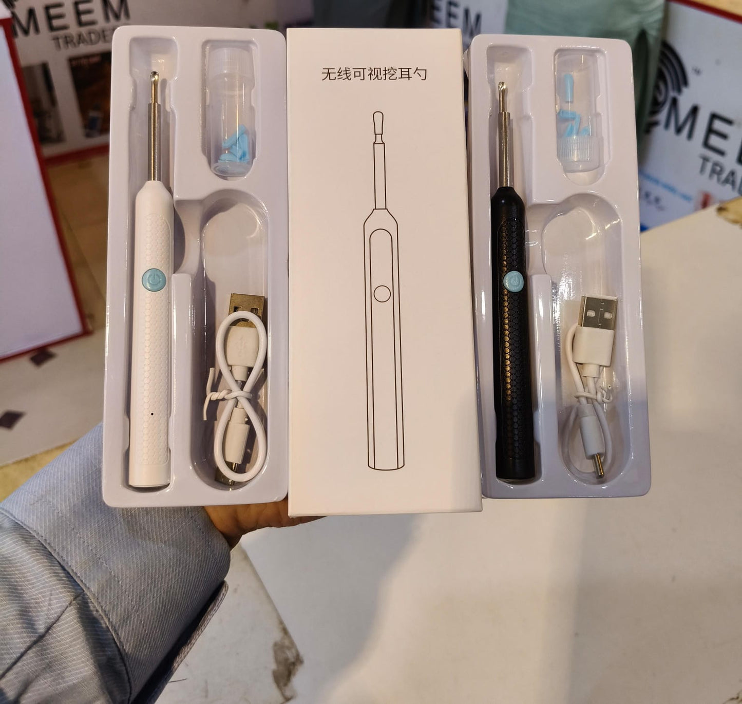 Premium Wireless Ear Cleaner with HD Camera & LED Light Kit
