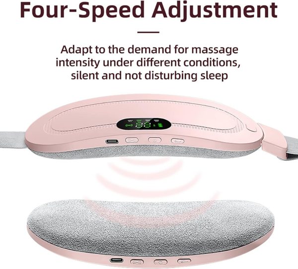 PERIOD CRAMP RELIEF MASSAGER AND HEATING PAD