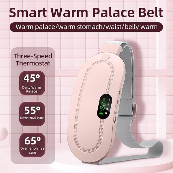 PERIOD CRAMP RELIEF MASSAGER AND HEATING PAD