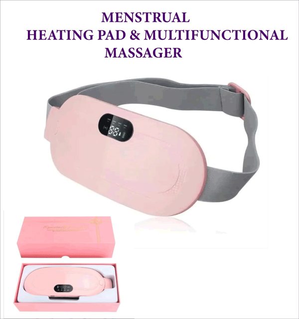 PERIOD CRAMP RELIEF MASSAGER AND HEATING PAD