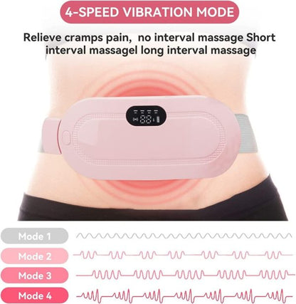 PERIOD CRAMP RELIEF MASSAGER AND HEATING PAD