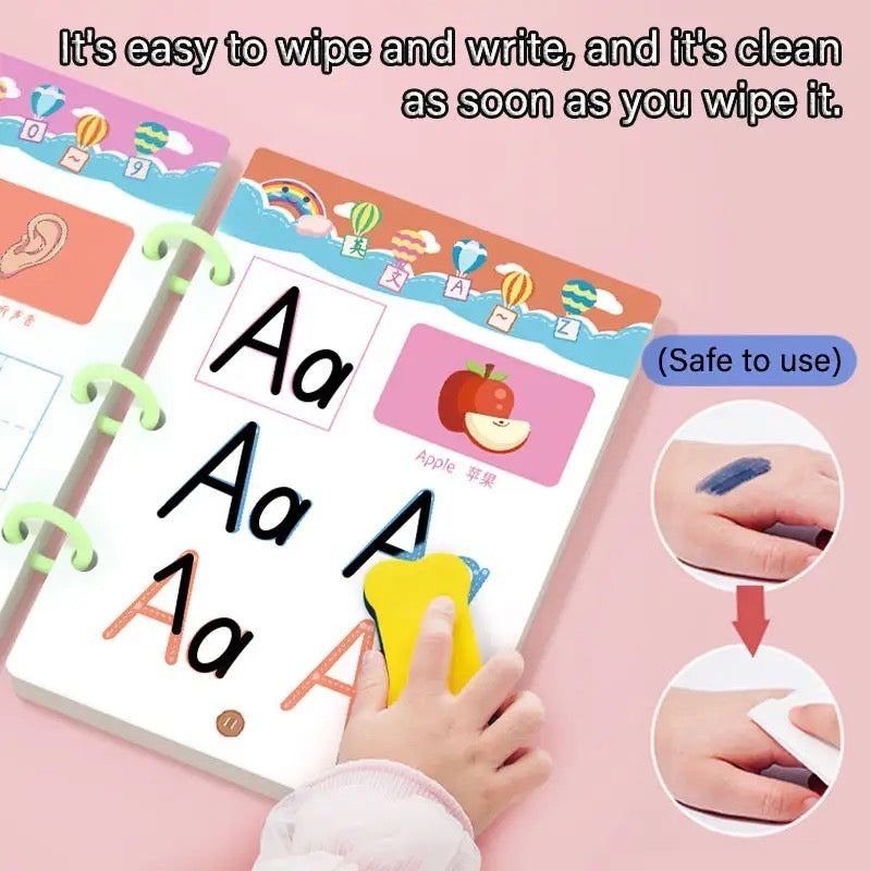Premium A4 Kids Educational Learning & Tracing Book | 64 Pages