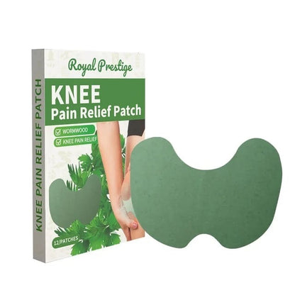 Natural Herbal 12 Pcs Knee Pain Relief Patch, Non-Woven Comfortable Heating Pads For Joint, Muscle, And Arthritis Pain Relief Therapy