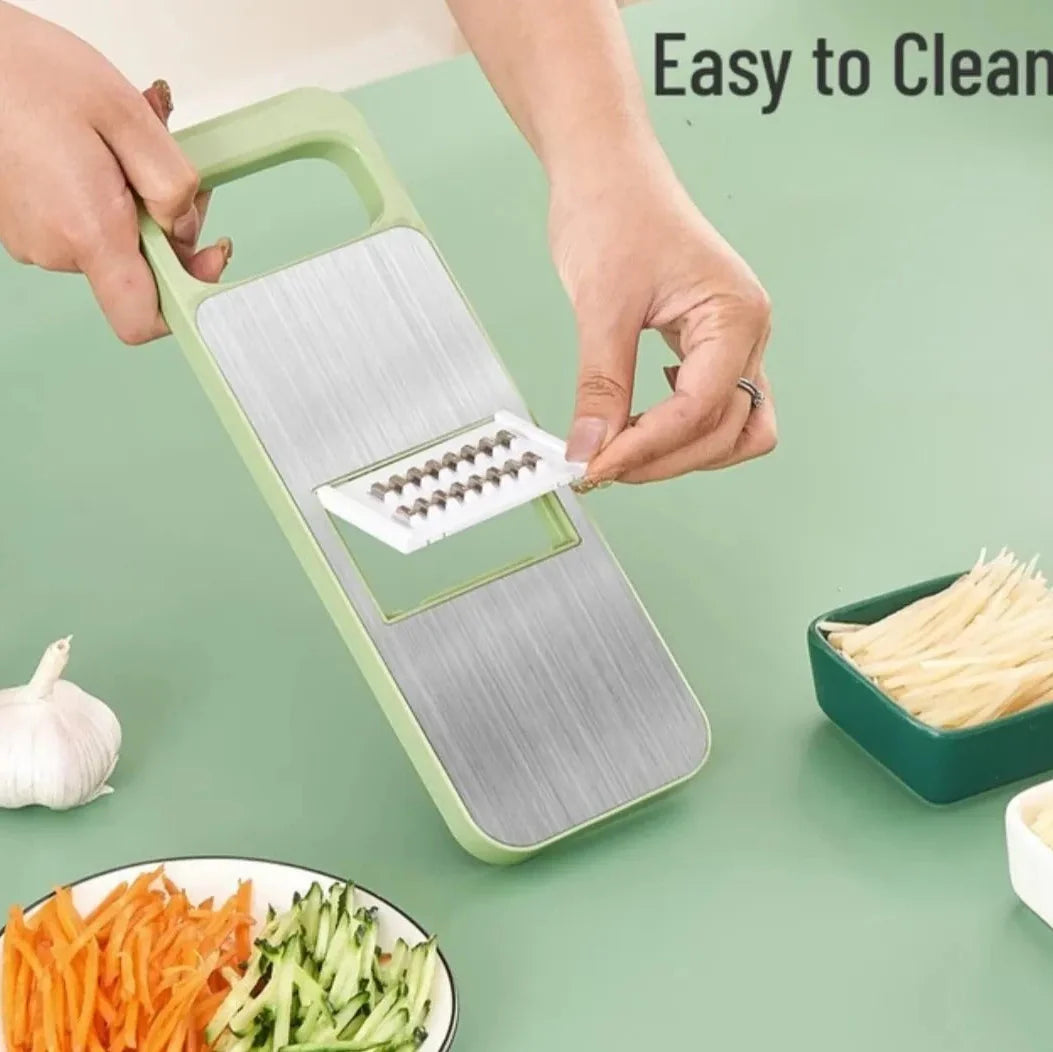Premium 5-in-1 Multi-Functional Vegetable Slicer & Grater Kit