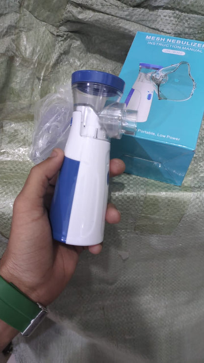 Premium Portable Mesh Nebulizer Machine | Quiet & Rechargeable