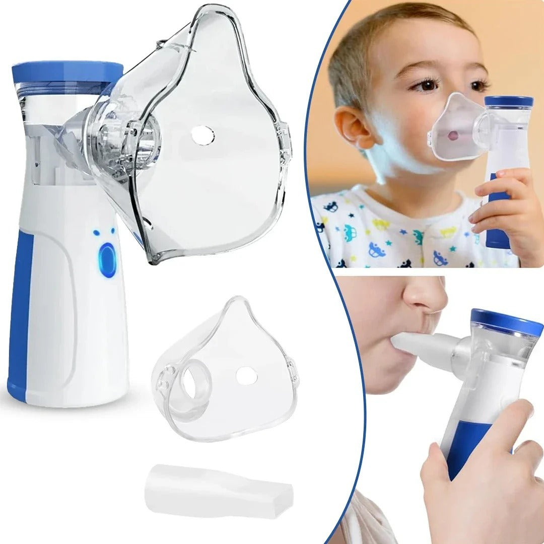Premium Portable Mesh Nebulizer Machine | Quiet & Rechargeable