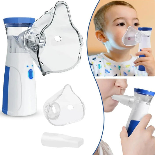 Premium Portable Mesh Nebulizer Machine | Quiet & Rechargeable