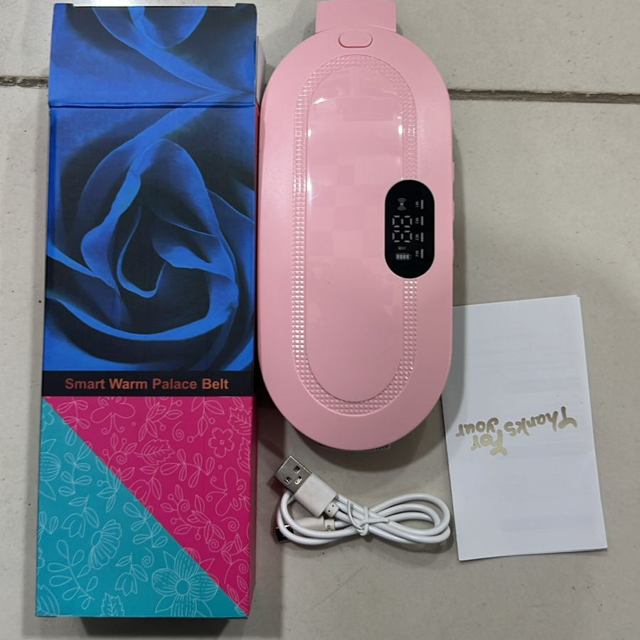 PERIOD CRAMP RELIEF MASSAGER AND HEATING PAD
