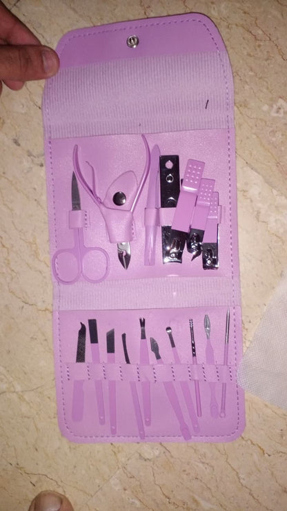 16-in-1 Professional Manicure & Pedicure Kit