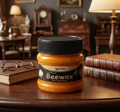 HHH 100% Natural Beeswax | Premium Wood & Furniture Polish