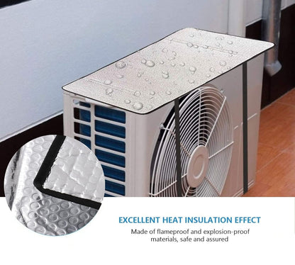 AC Outdoor Unit Sunshade Cover & Dust Protector | Heat Shield