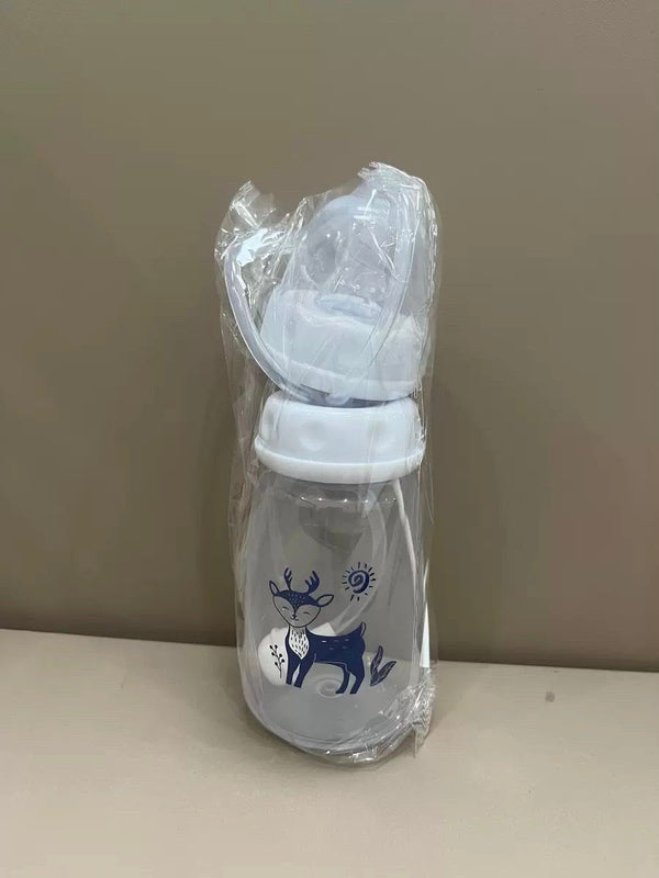 Premium Baby Hands-Free Feeder Bottle | 150ml Anti-Colic Self-Feeding Bottle