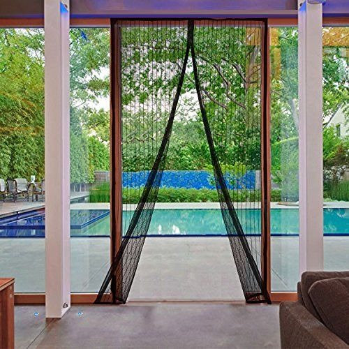 Premium Magnetic Mosquito Mesh Door Curtain | Automatic Closing Insect Screen