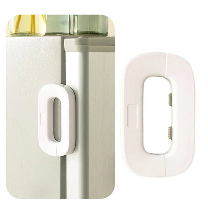 Multifunctional Fridge Door Drawer Lock, Household Refrigerator Lock, Baby Security Cabinet Lock
