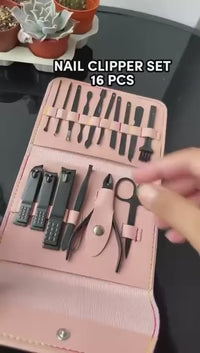 16-in-1 Professional Manicure & Pedicure Kit