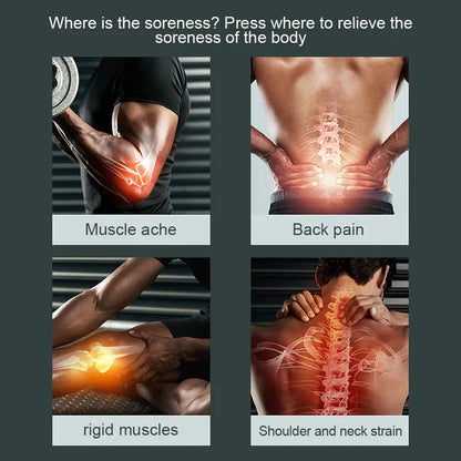 Professional Smart Percussion Massage Gun – High-Intensity Deep Tissue Muscle Massager With 4 Interchangeable Heads