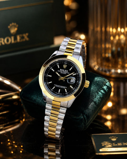 Premium Men's Luxury Quartz Watch | Stainless Steel with Date