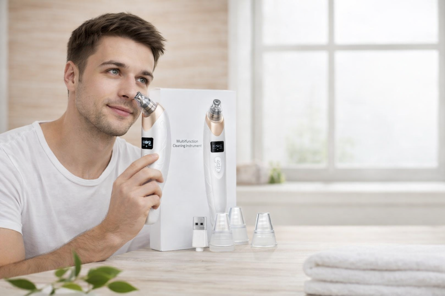 Premium Electric Blackhead Remover & Pore Vacuum Cleaner