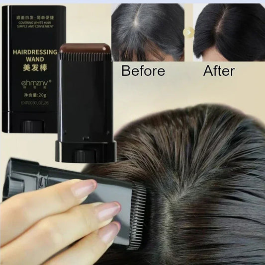 2-in-1 Instant Comb Hair Dye, Touch up Comb, Waterproof Sweat proof
