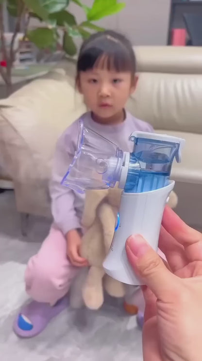 Premium Portable Mesh Nebulizer Machine | Quiet & Rechargeable