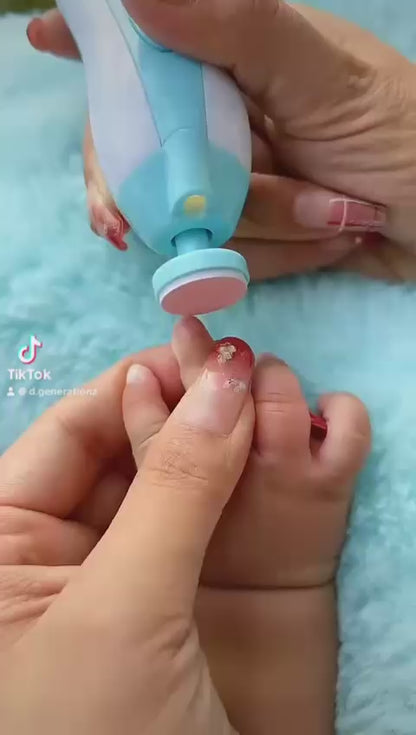 Premium 6-in-1 Electric Baby Nail Trimmer & Filer Kit